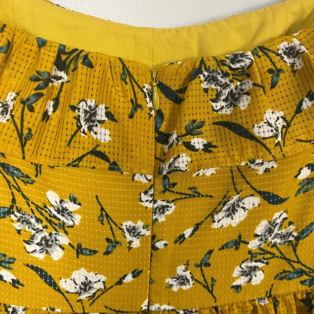 Revolve Tularosa lily dress in yellow dolly floral size small spring midi - Image 8