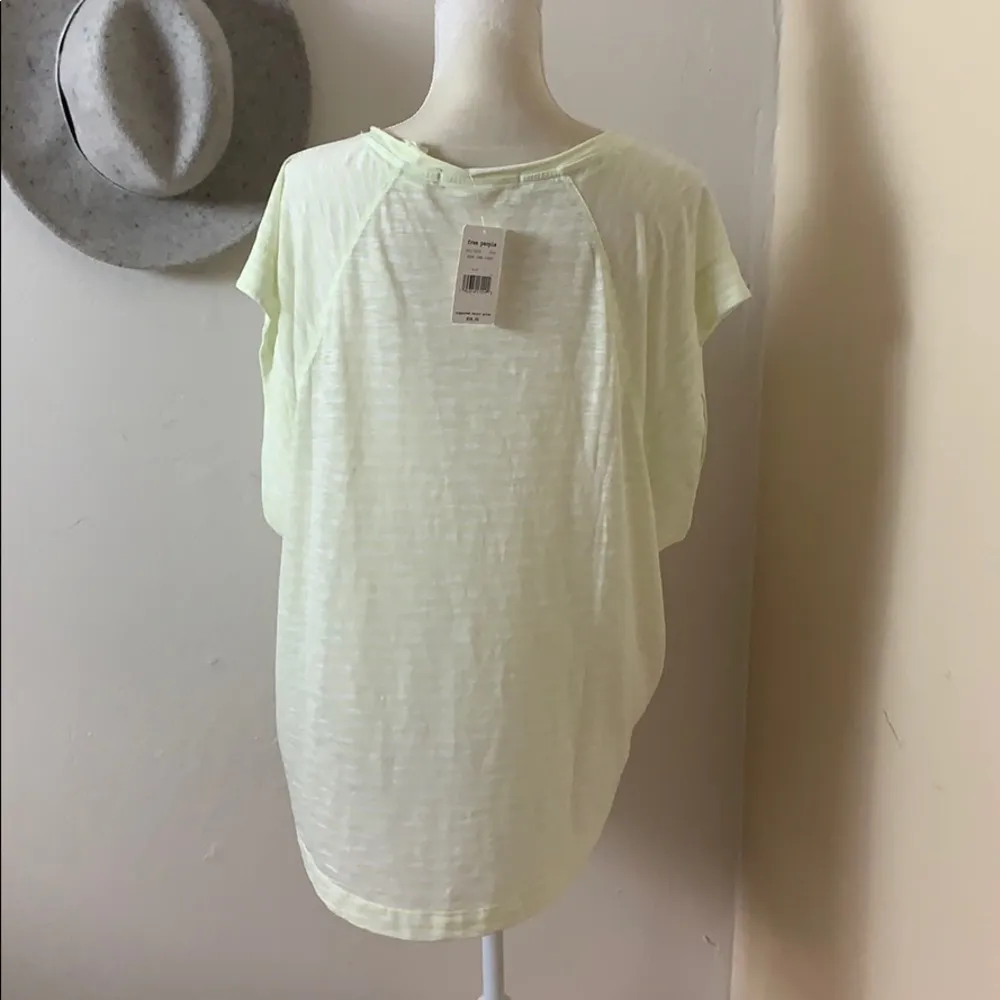 nwt // free people halo cap sleeve tee - Image 3