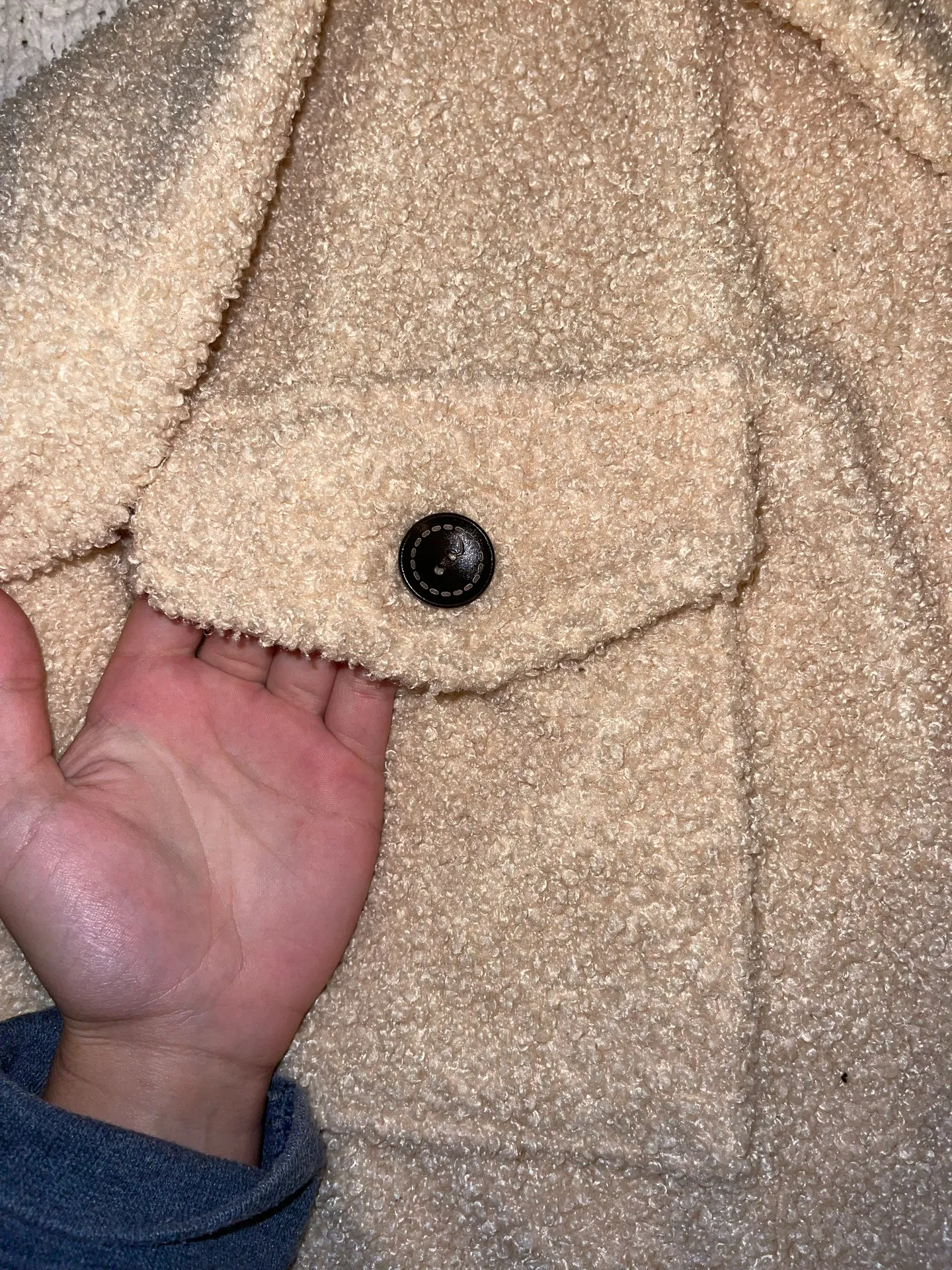 Teddy Jacket Tan - Image 5