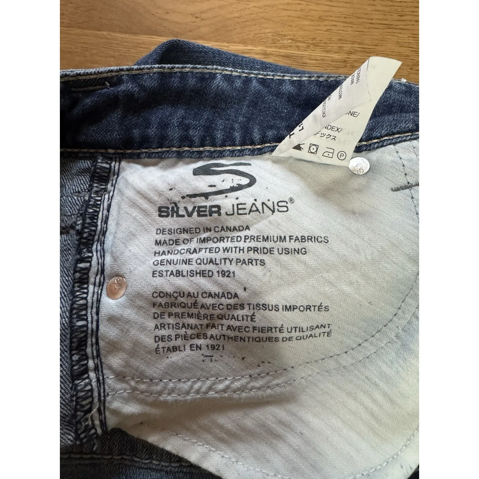 Silver Jeans Tuesday Low Rise Capri Size W29 Summer Travel Vacation Denim City - Image 12