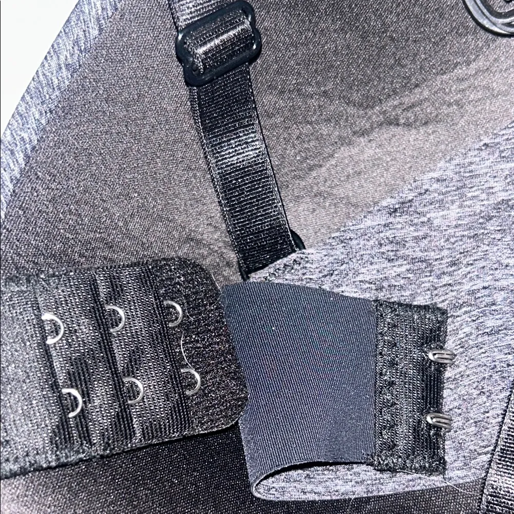 Charcoal Gray and black Women's Bra 2 Pack Size undefined - Image 8