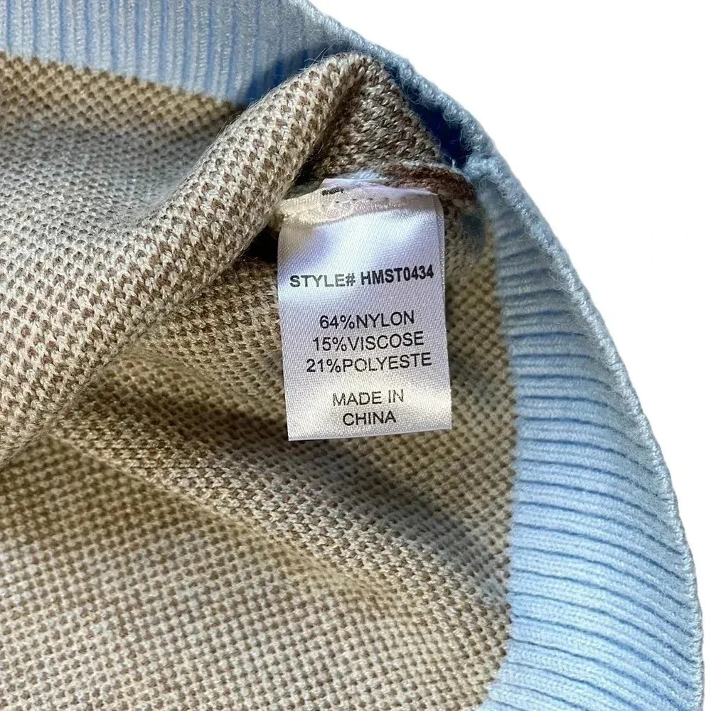 NWT Haute Monde Argyle Sweater Mini Skirt - Image 5