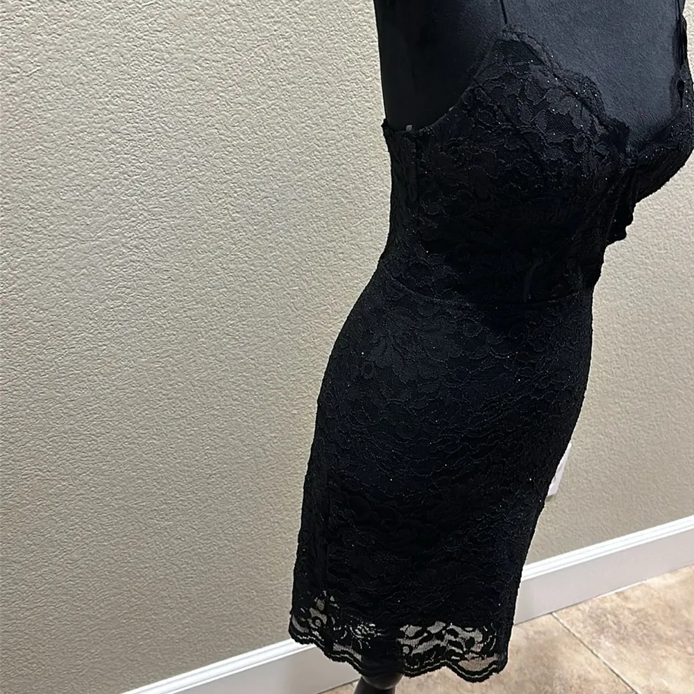 NWT Crystal Doll lace mini dress - Image 4