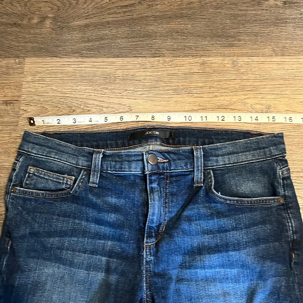 Joe’s Women’s Long Classic Blue Denim Jean Shorts 28 - Image 7