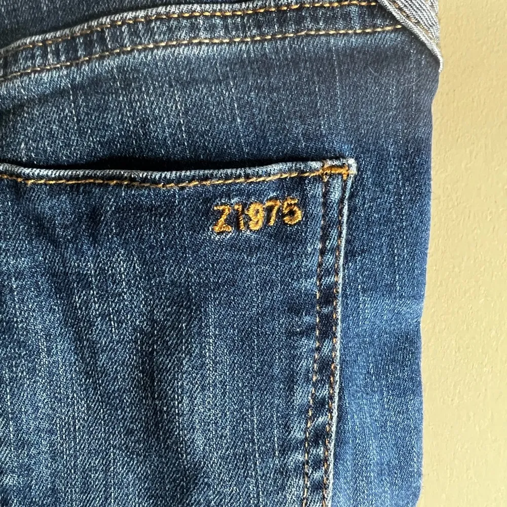 ZARA  basic z1975 distressed jeans size 2 - Image 10