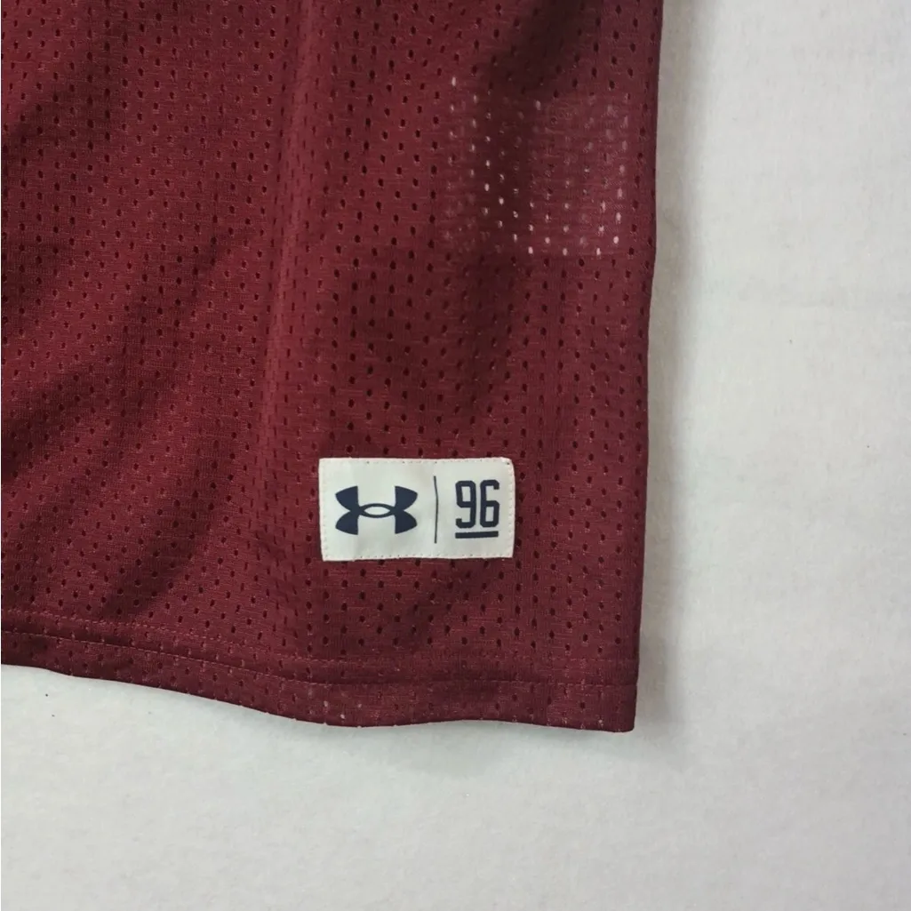 Under Armour Size Large Women’s Maroon Athletic Basketball Tank Top. New Red - Image 2
