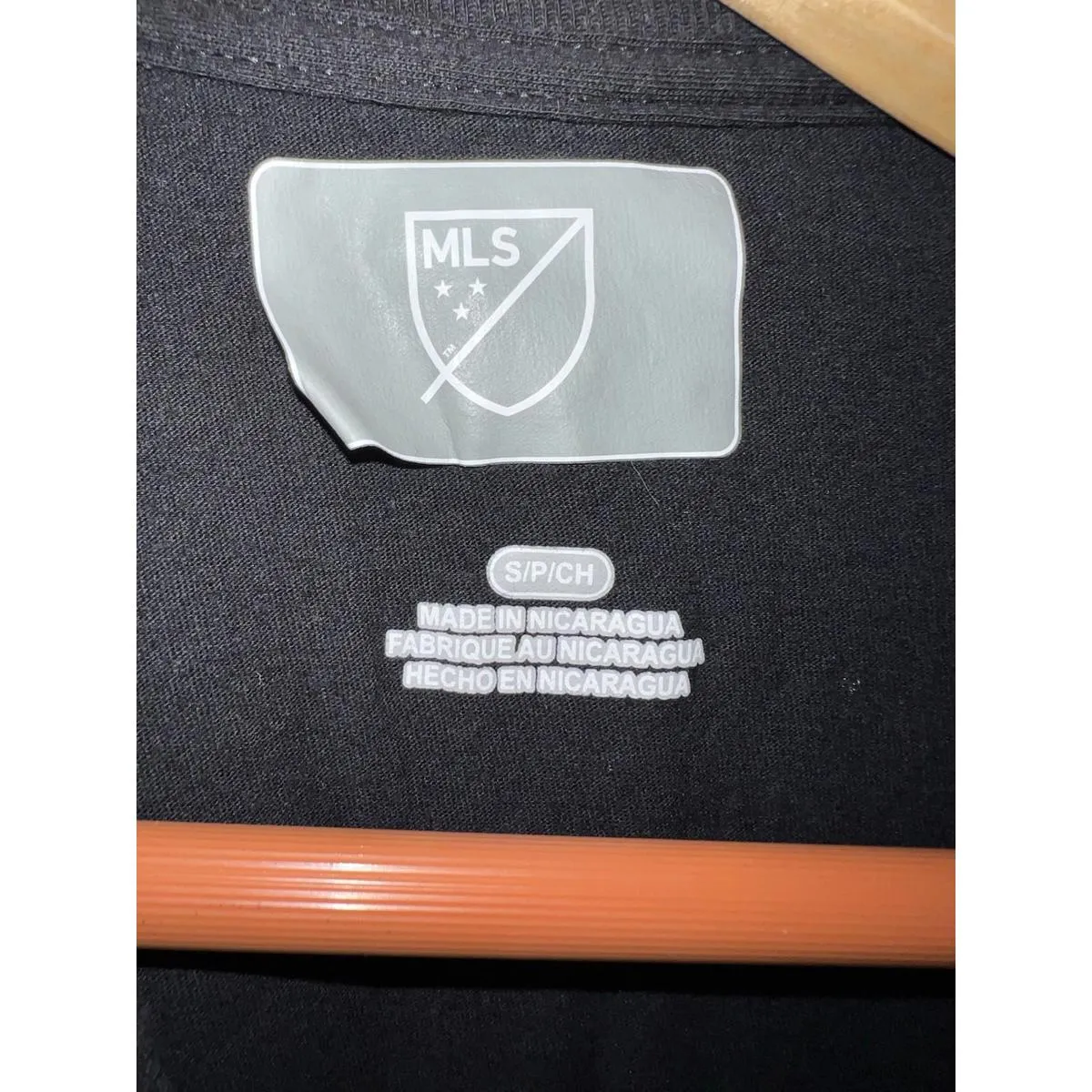 MLS Columbus Crew Women’s Short Sleev Crewneck T Shirt Size Small Black - Image 6