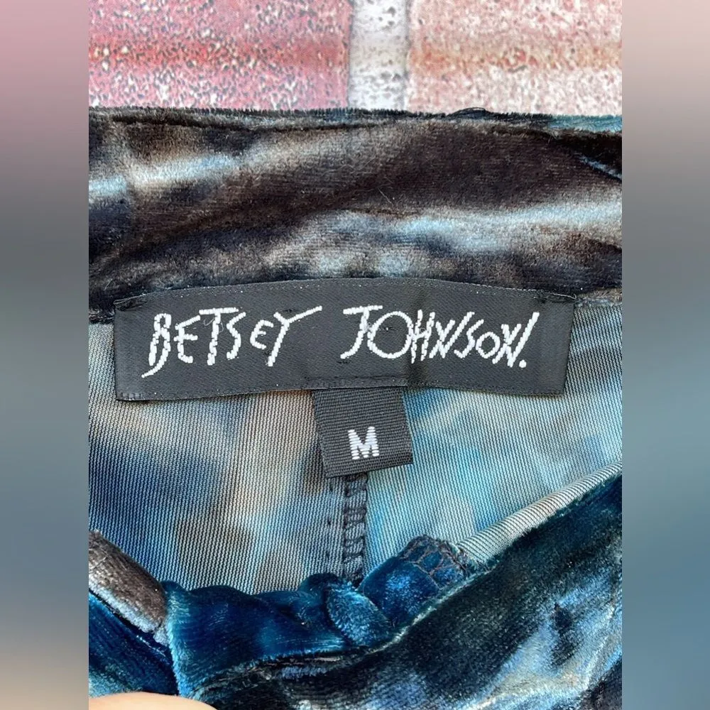 Betsey Johnson vintage set Y2K velour 2 piece size L/M - Image 15