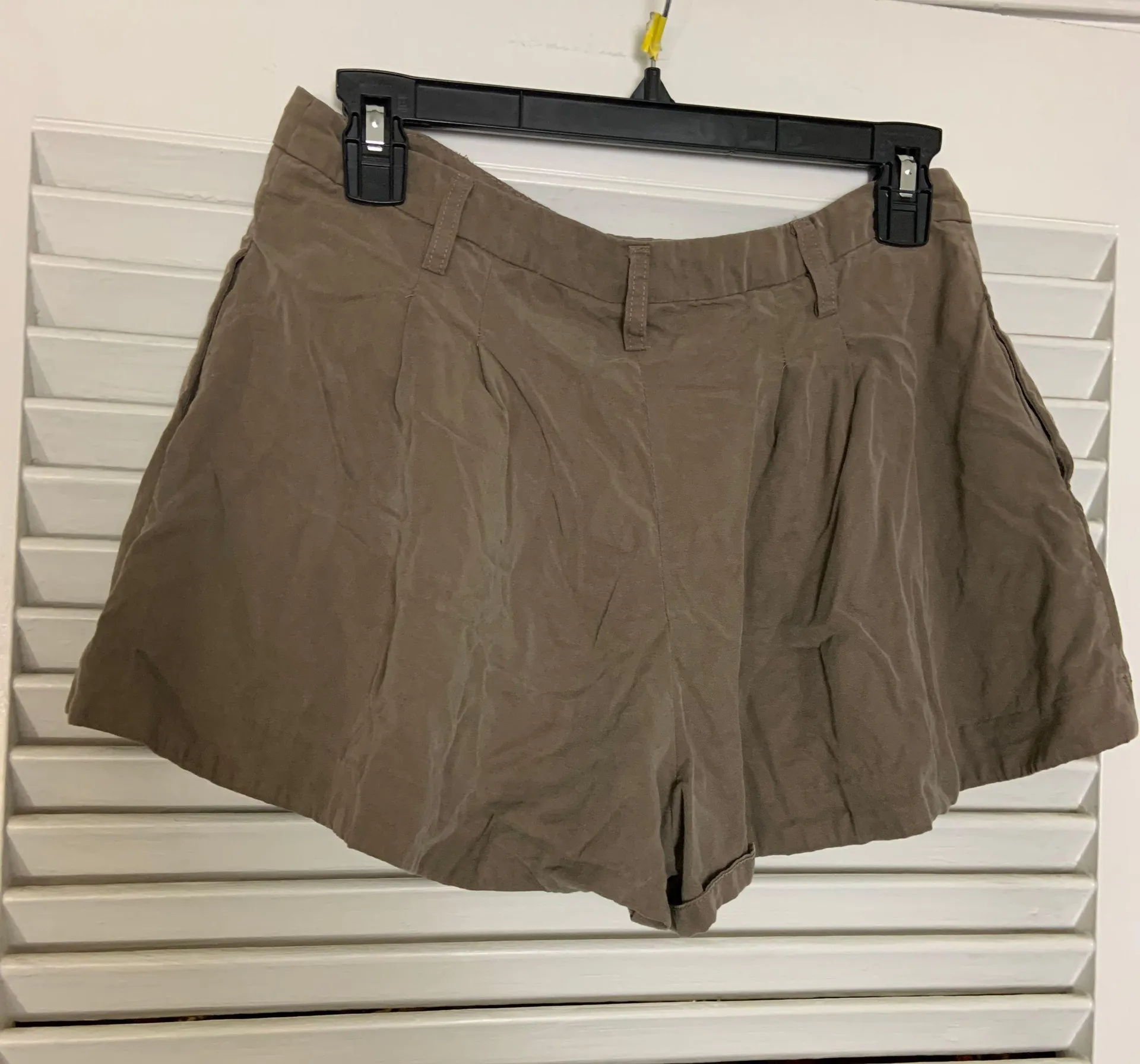SM Love 21 Khaki Green Short Dress Shorts  - Image 2