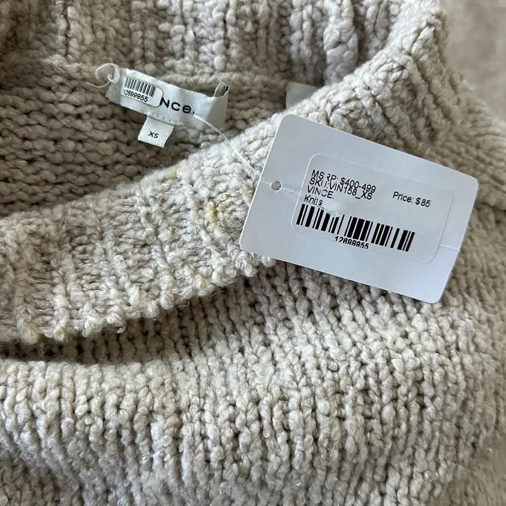 Vince . Textured Saddle Sleeve Turtleneck Size XS - Image 7