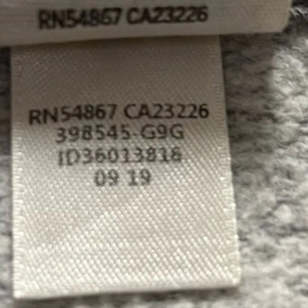 Victoria's Secret PINK Gray Full Zup Fleece Lined Hooded Jacket Size Large - Image 5