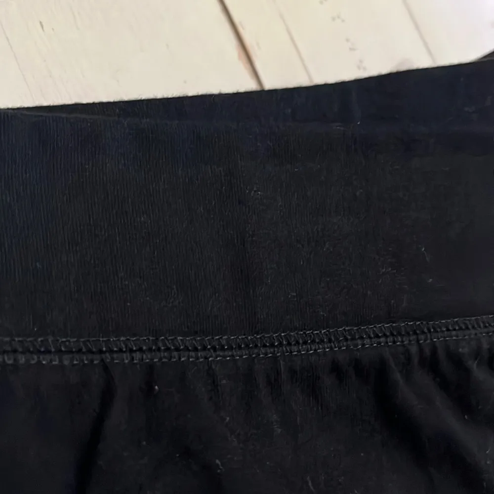 Women’s Active Athletic Pants 2X Stretch Workout Black - Image 2