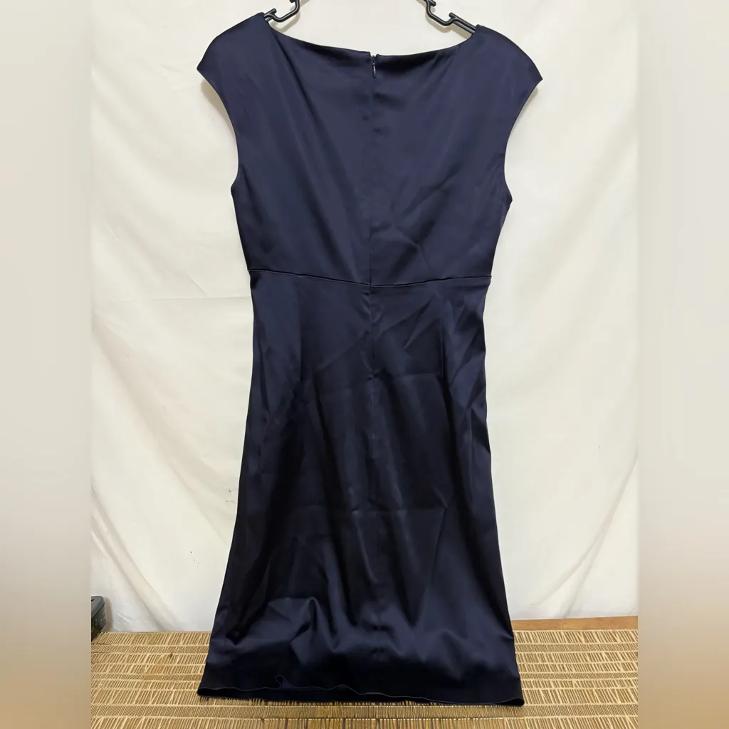 Lauren‎ Ralph Lauren Satin Surplice Dress Size 10 - Image 7