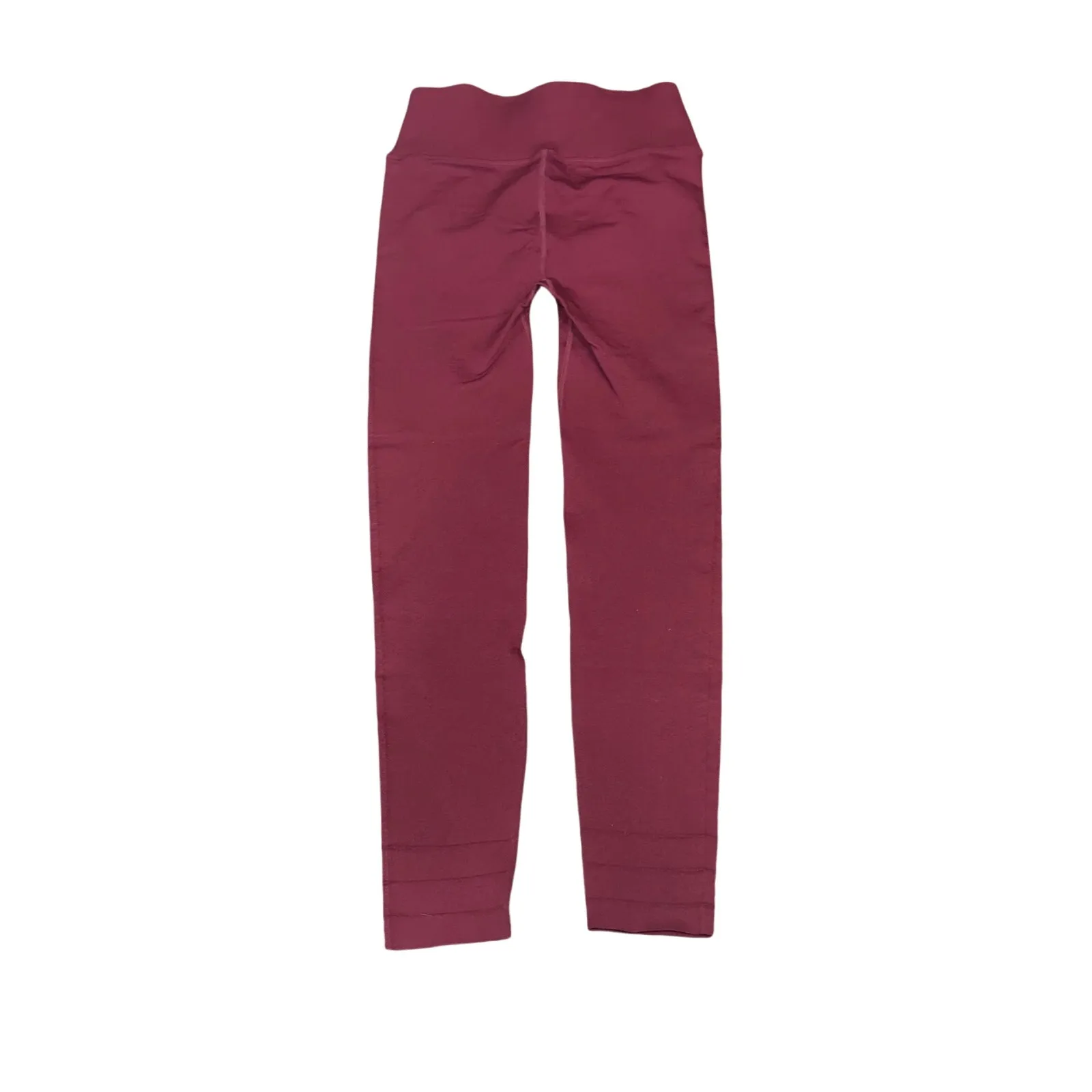 NWT Fabletics SculptKnit High Waist Leggings Sz. Large Red Flattering Sculpting - Image 2