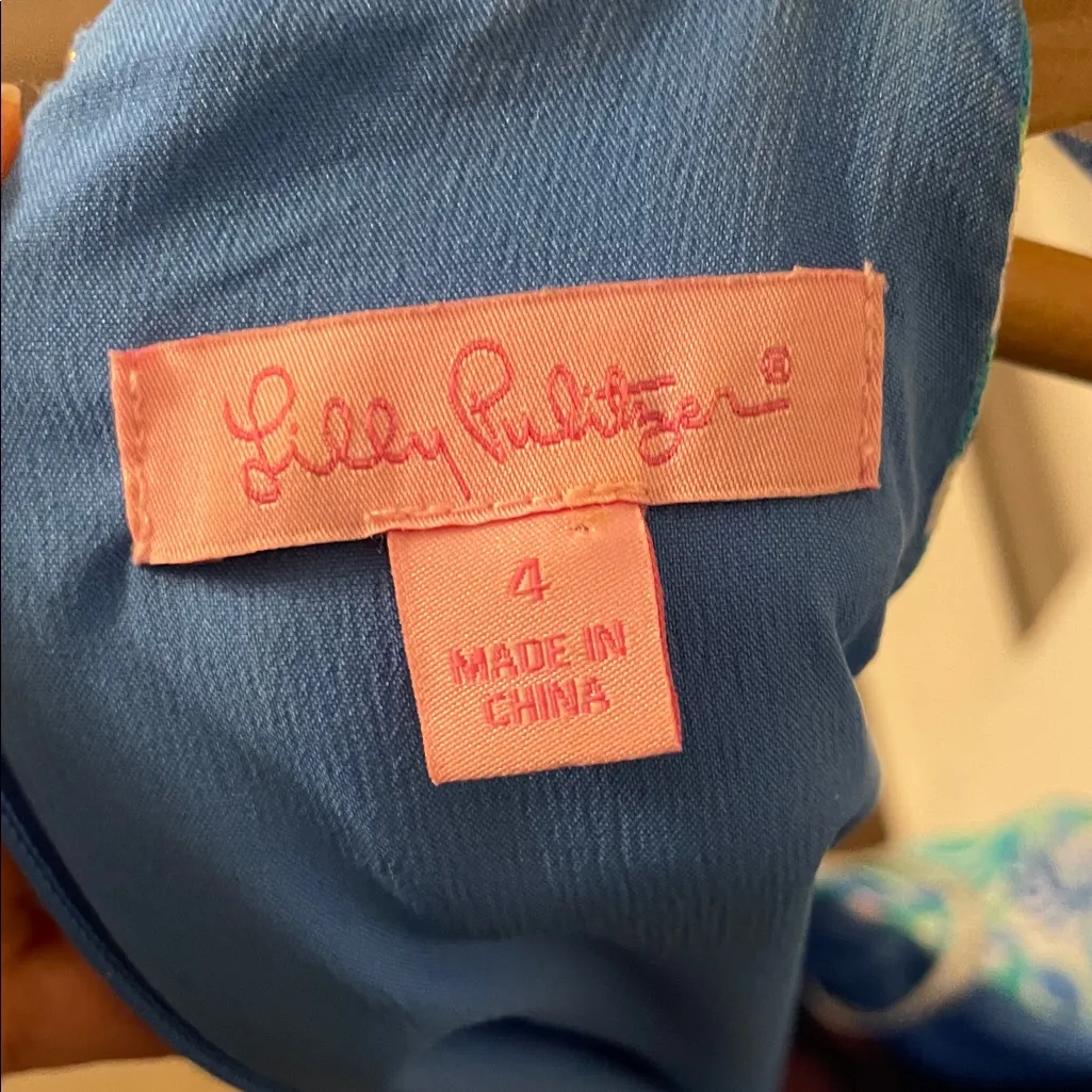 Lilly Pulitzer Vibrant Coral Reef Mini Dress - Image 8