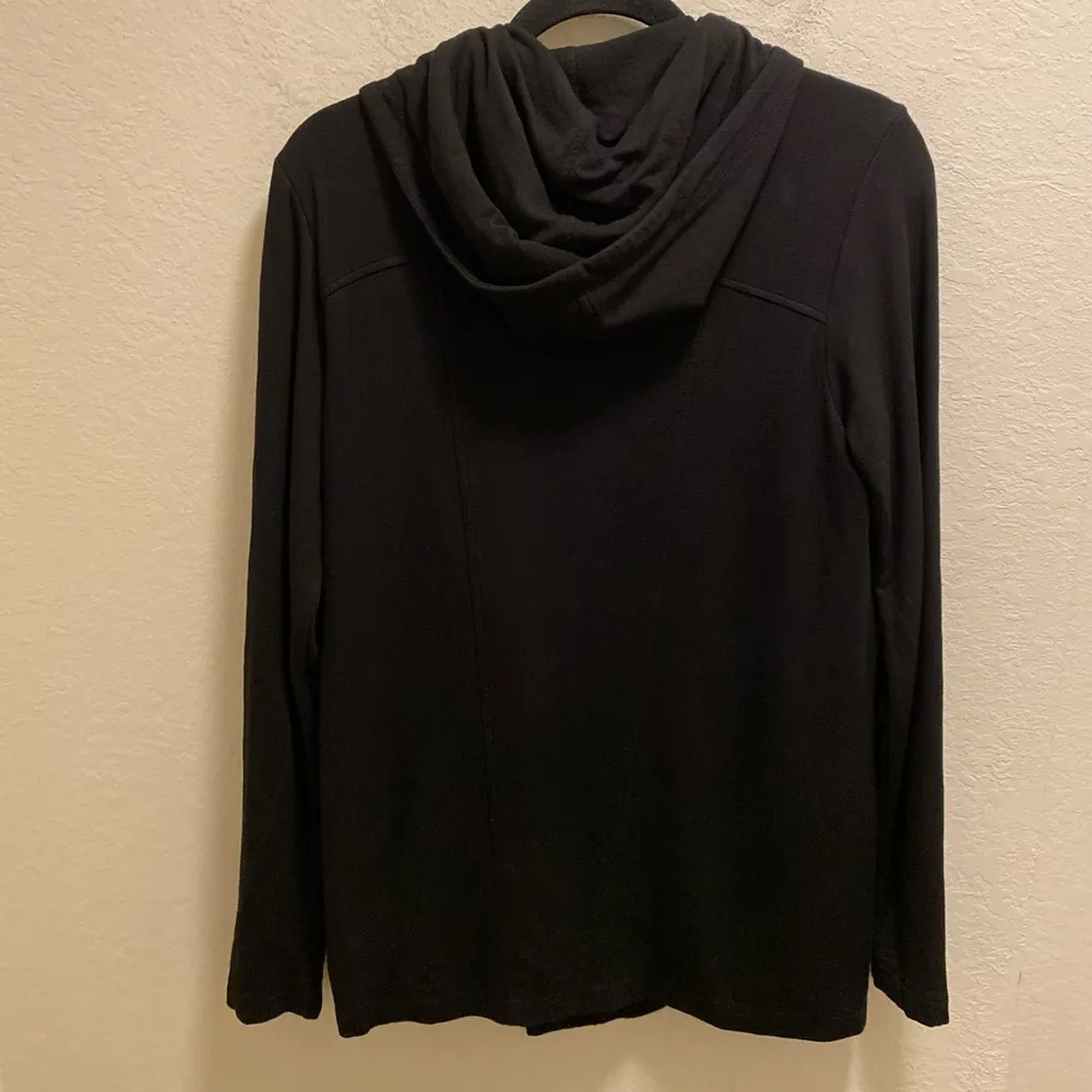 Helmut Lang Asymmetrical Zip Villous Hoodie Size P (Small) - Image 10