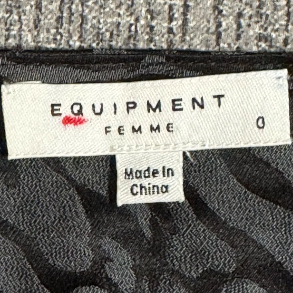 Equipment Leopard Print Silk Blend Dress - Image 10