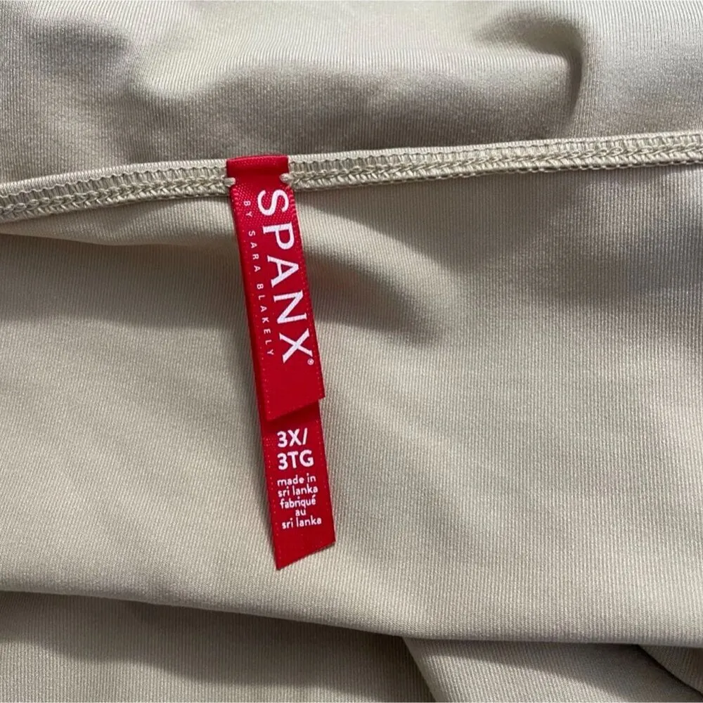 SPANX Size 3X  Tank Top Beige Slimming Flattering Smoothing - Image 5