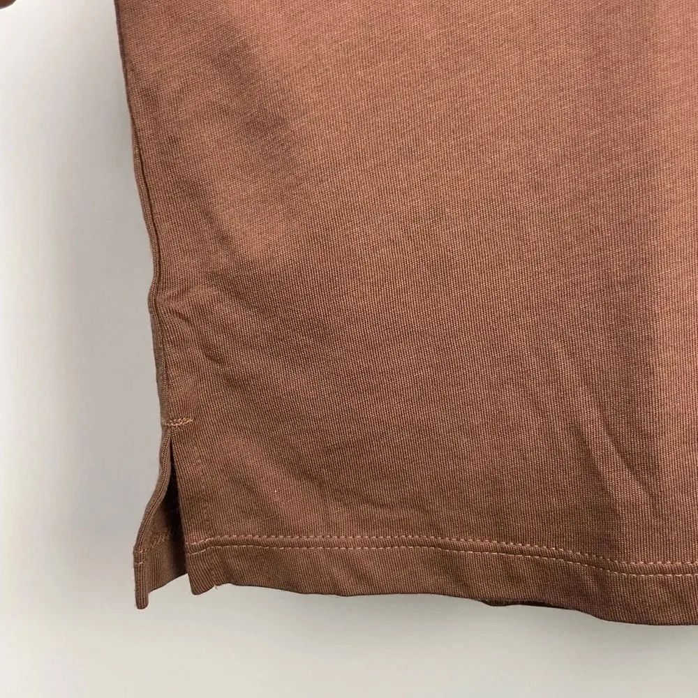 Girlfriend Collective‎ Brown Athletic Athleisure Soft Buttery Tank Top - Image 4