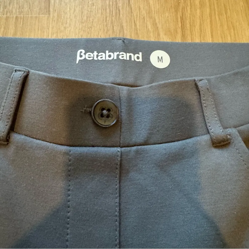 Betabrand Grey Dress Pants - Image 3