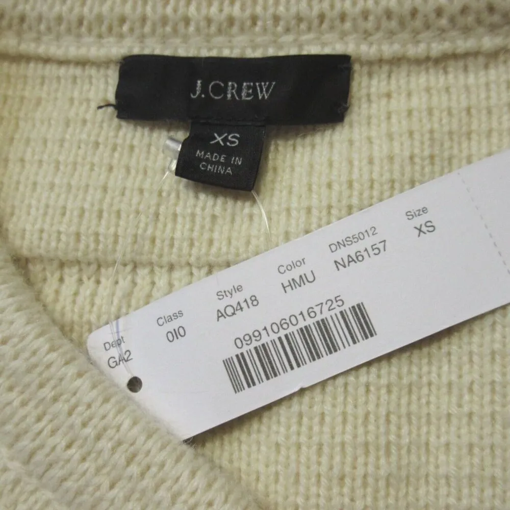 NWT J.Crew Juliette in Muslin Collarless Sweater-blazer with Fringe Stripe XS - Image 5