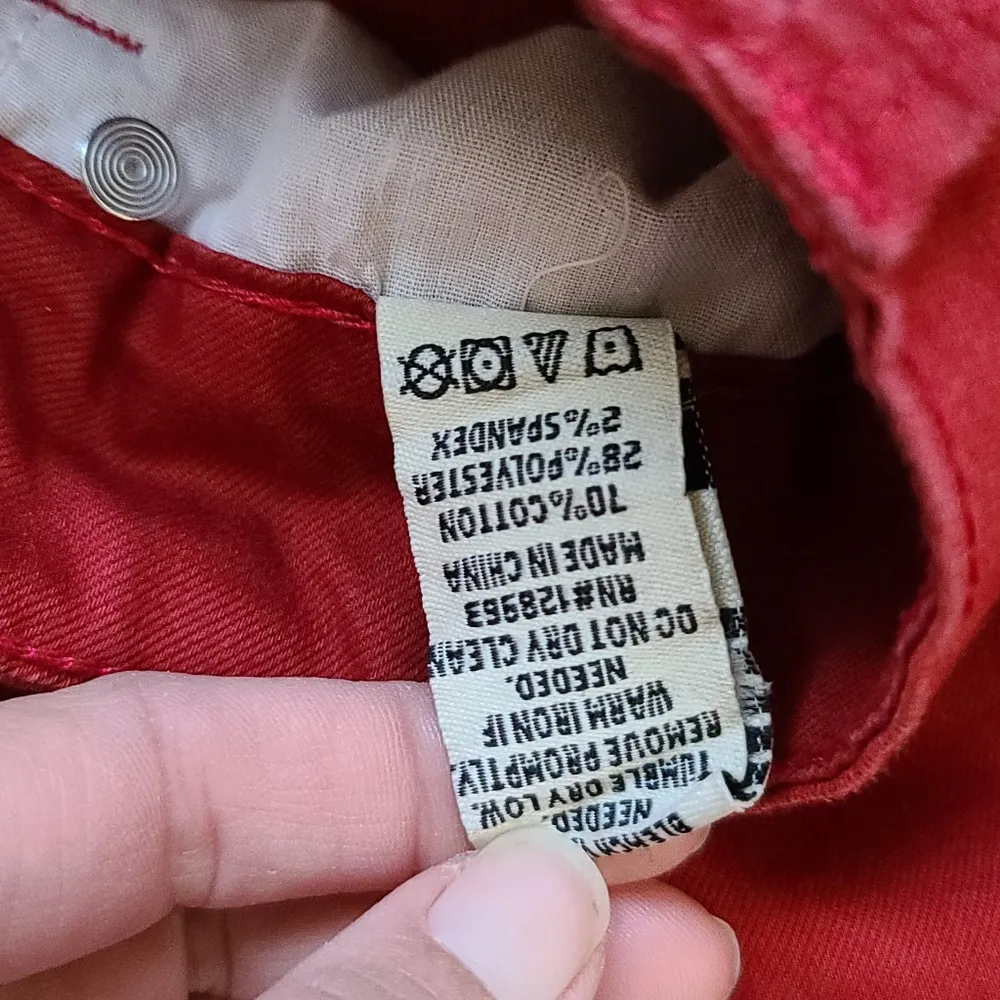 Indigo Rein rust skinny jeans size 7 - Image 5