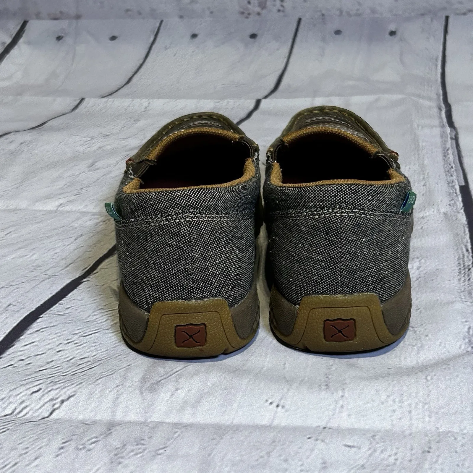 ECO Twisted X Women’s Casual Slip-On Driving Moc WXC0006 Size 9M Dust/Multi - Image 4