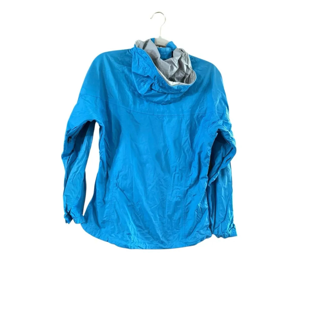 Women's Marmot Rain Jacket Blue/Gray Size S - Image 3