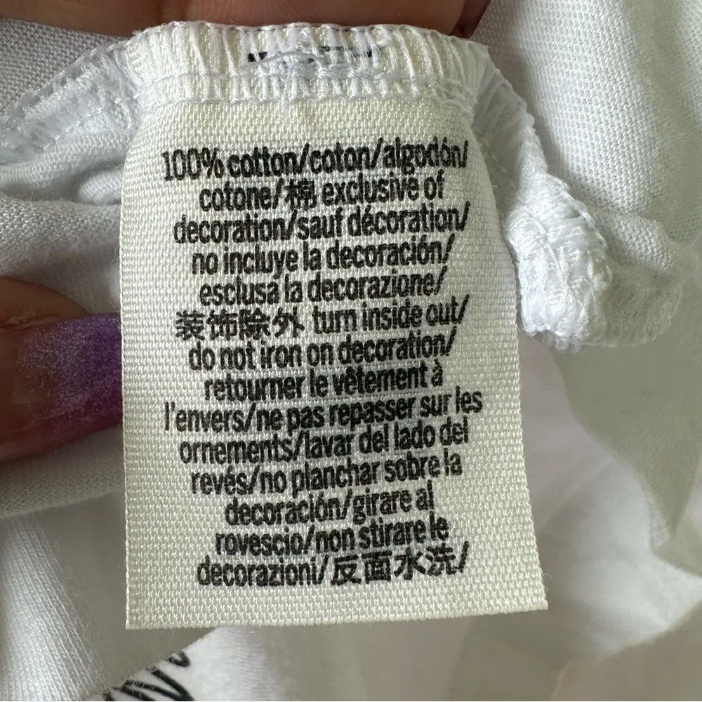 Victoria's Secret PINK VS Limited Edition Crew Neck Campus Ringer Tee Tshirt L - Image 7