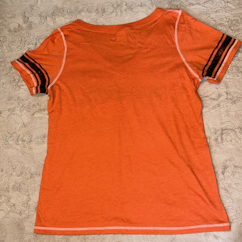 Cowboys • OSU • College team tee • creative apparel concepts blouse in size XL Orange - Image 7