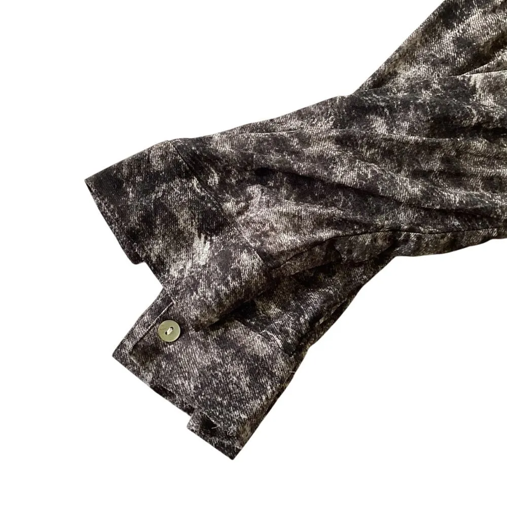 DNA Couture Button Down Black Size L - Image 8