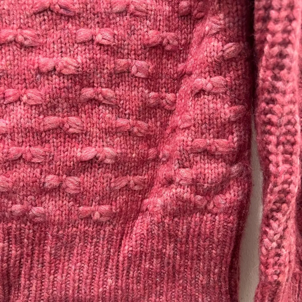 LoveShackFancy Pink Furry Yarn Kingston Pullover Sweater Size Small $425 - Image 4