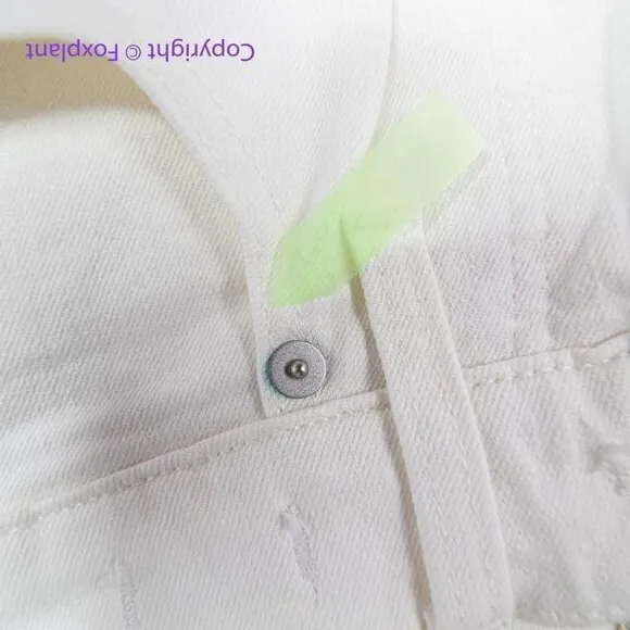 NEW Madewell The Perfect Vintage Wide-Leg Crop Jean‎ Tile White, 27 - Image 10