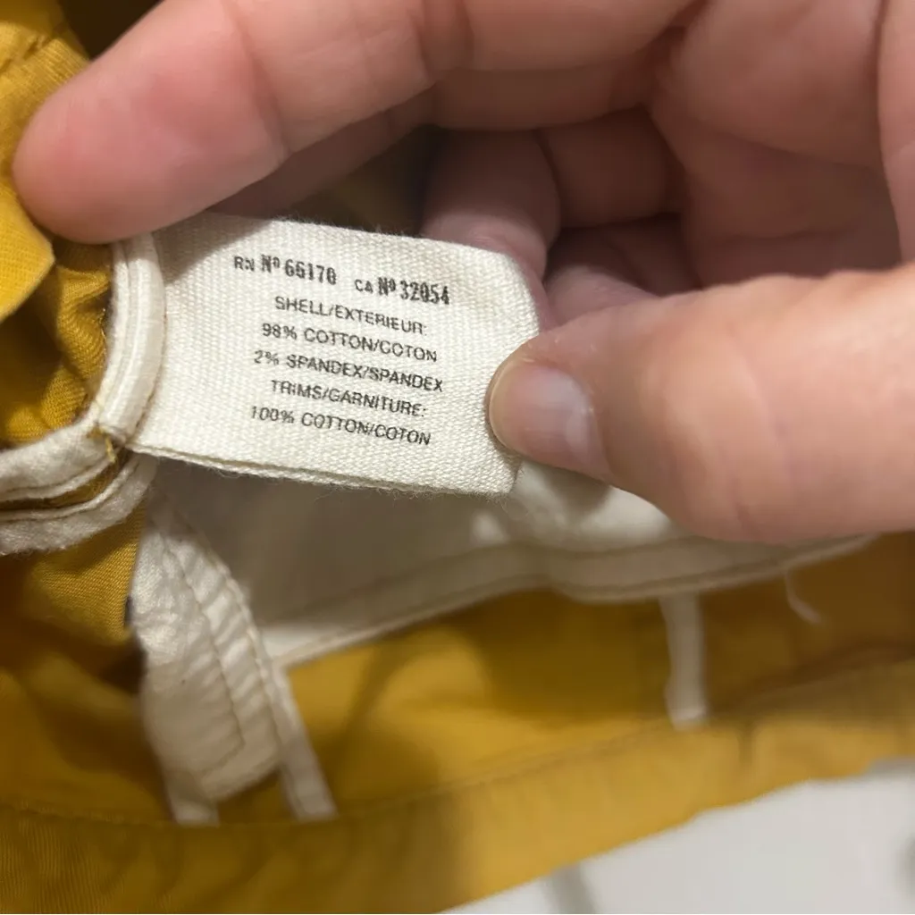 Anthropologie Daughters of The Liberation Mustard Yellow Cropped Jacket Size 6 - Image 8