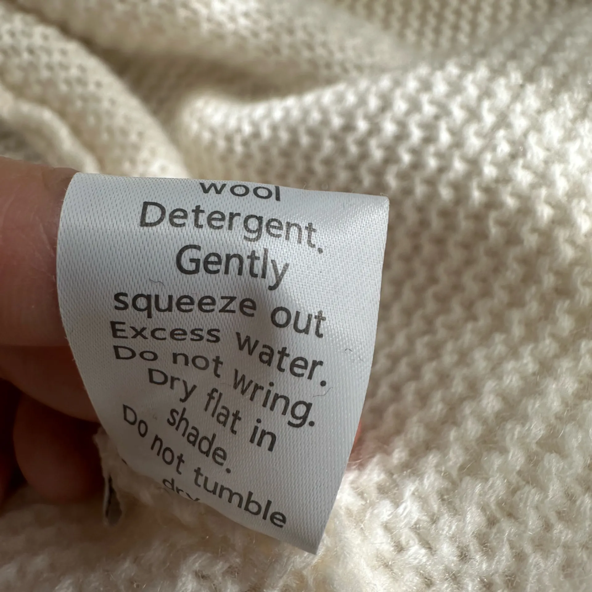 Van Kukil 100% Cashmere Cream Textured Knit Cardigan Sweater Size M Size M - Image 8