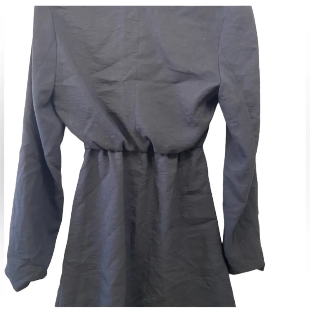 Mable black cutout coat dress small - Image 2