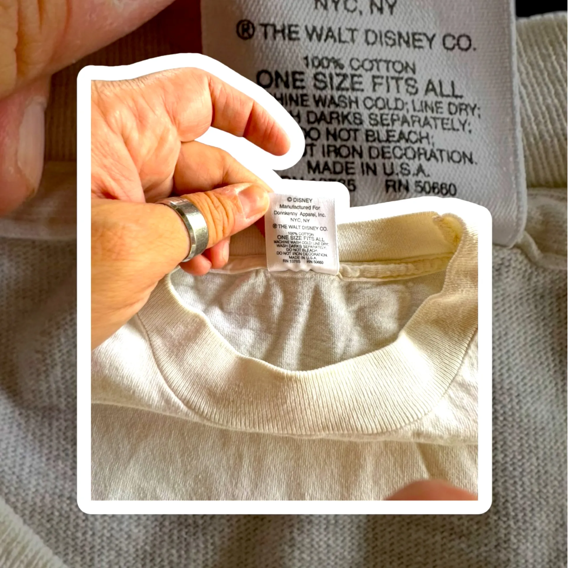 Vtg. Mickey t - Image 5