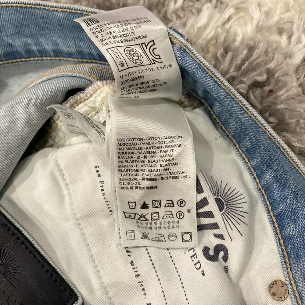 NWT - LEVI'S - Made & Crafted High-Rise Slouchy Tapered Straight Leg Jeans - Image 11