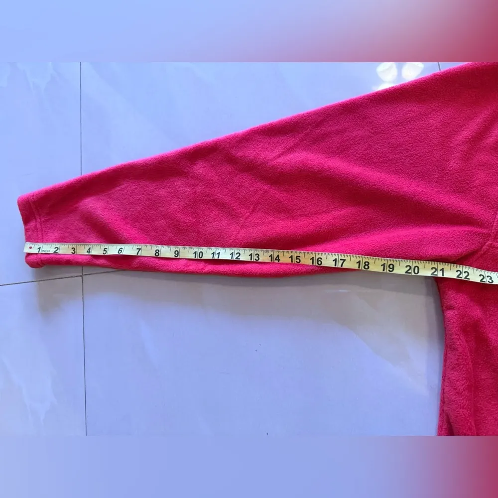 Colorado Clothing Red w/Black Trim Full Zip Fleece Jacket Size Large - Image 13