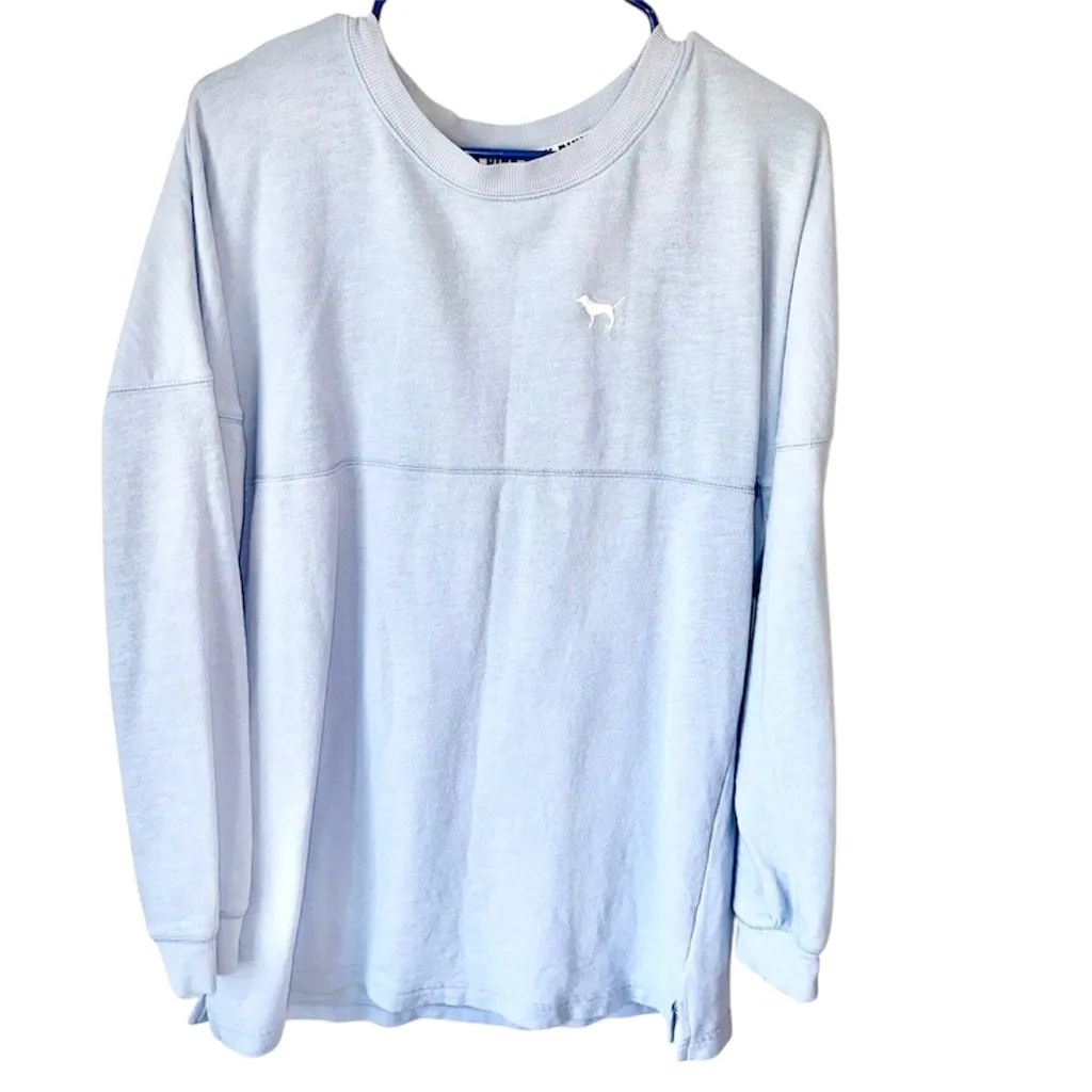 VS PINK Floral Logo Sweater! - Image 5