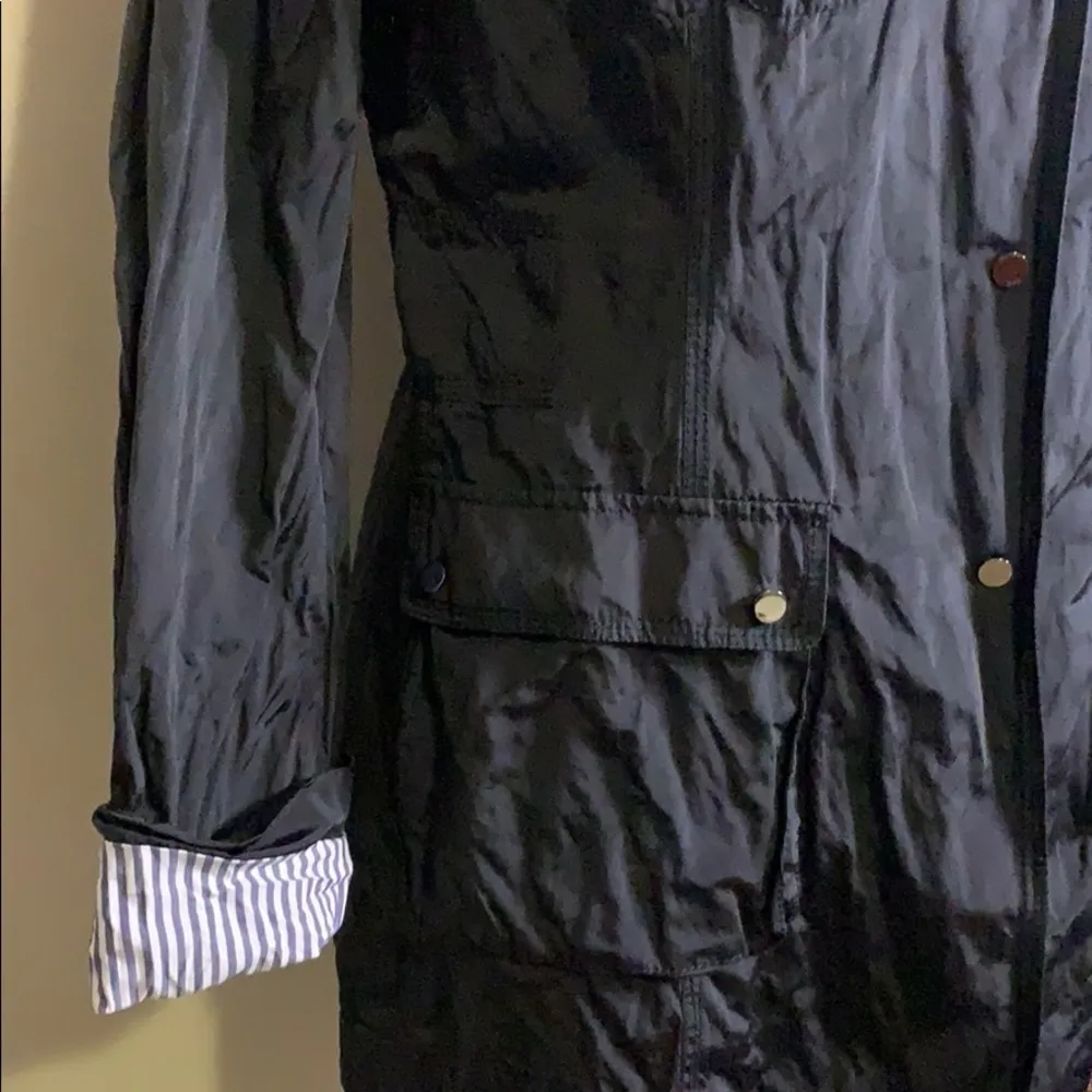 Zara Woman Black Button up Jacket Size Medium - Image 3