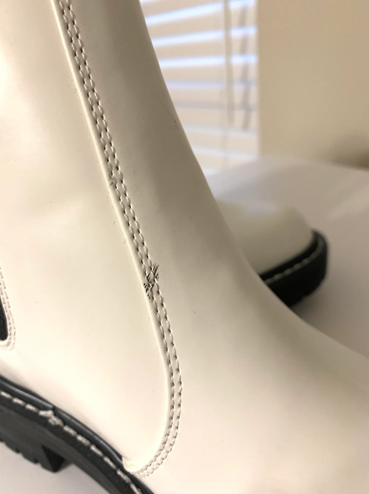 Forever 21 White Ankle Boots - Image 3