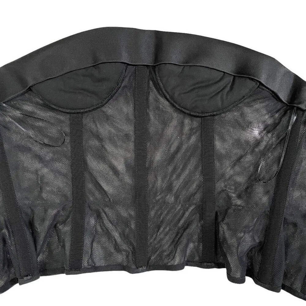 Maison Margiela Corset‎ Top in Black Black Size 2 - Image 14