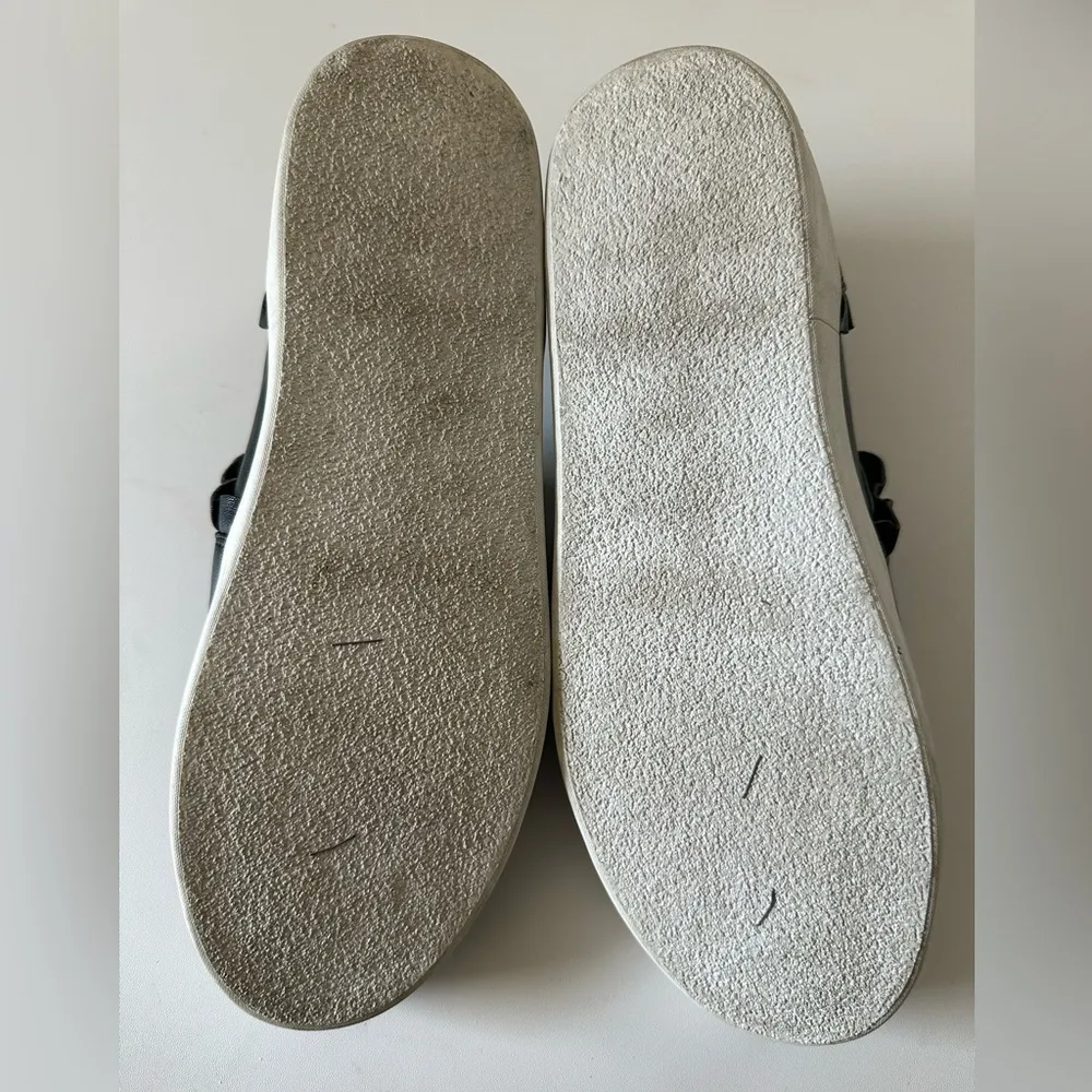 Kate Spade Black Leather Flats loafers size 8 - Image 6