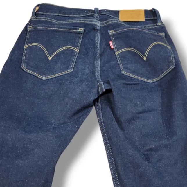Levi's Jeans Size 26 W24"xL30" Levi's 710 Super Skinny Jeans Stretch Blue Denim Pants - Image 5