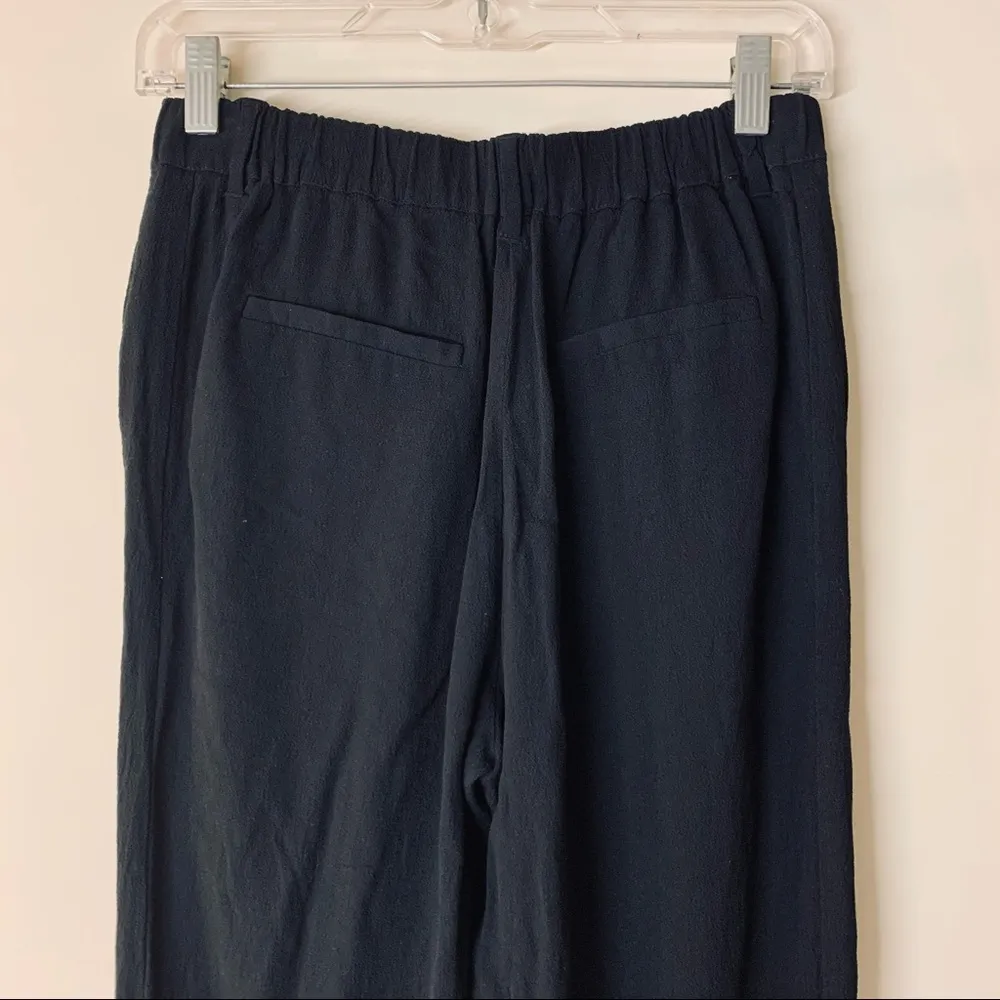 Elevenses Anthropologie Avoch Crop Jogger Trousers in Black size 2 - Image 6