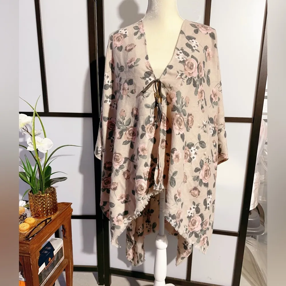 Marc New York one size fashion jacket overall top cloak cape poncho new with tag - Image 2