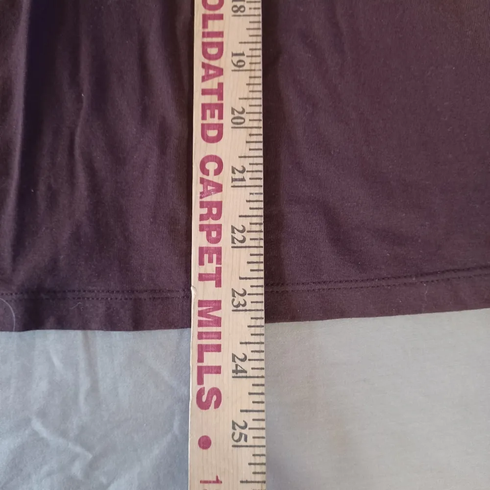 Ann Taylor Petites SP brown vneck babydoll shirt. - Image 4