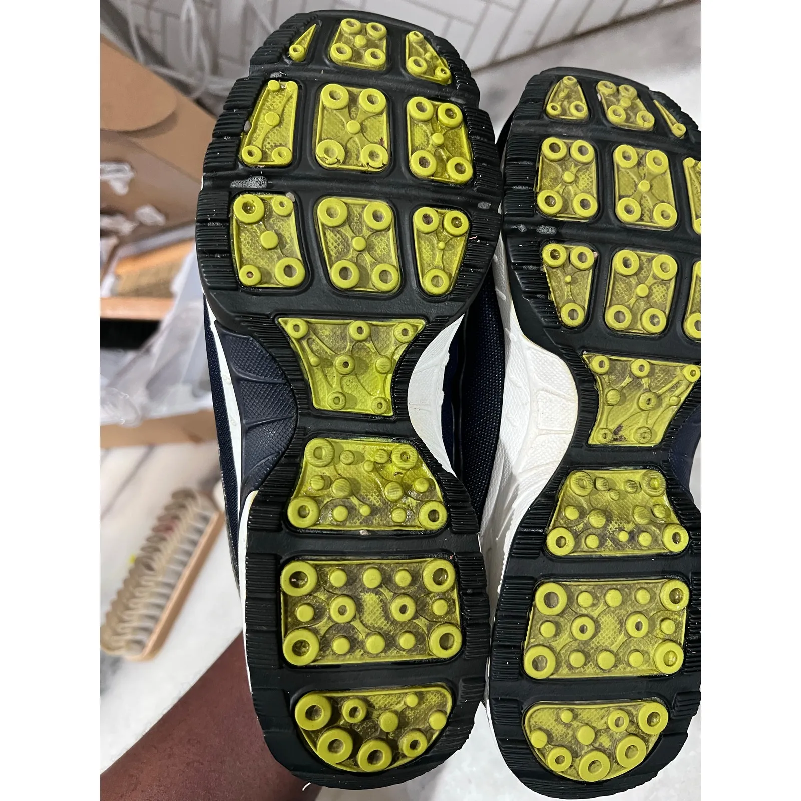 Nike Air Max 6453 Women’s 6.5 Running Shoes Navy Gray Lime Vintage 2000s Rare - Image 11