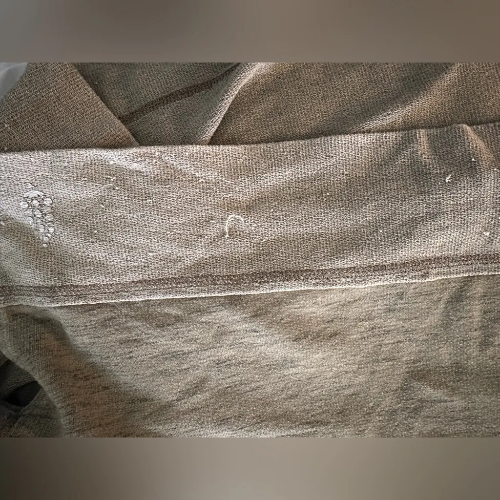 Free People Movement Army Green Hoodie Shirt Size M - Image 10